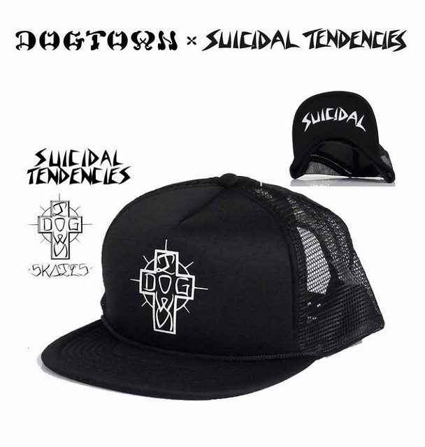 DOGTOWN x SUICIDAL TENDENCIES MESH CAP
