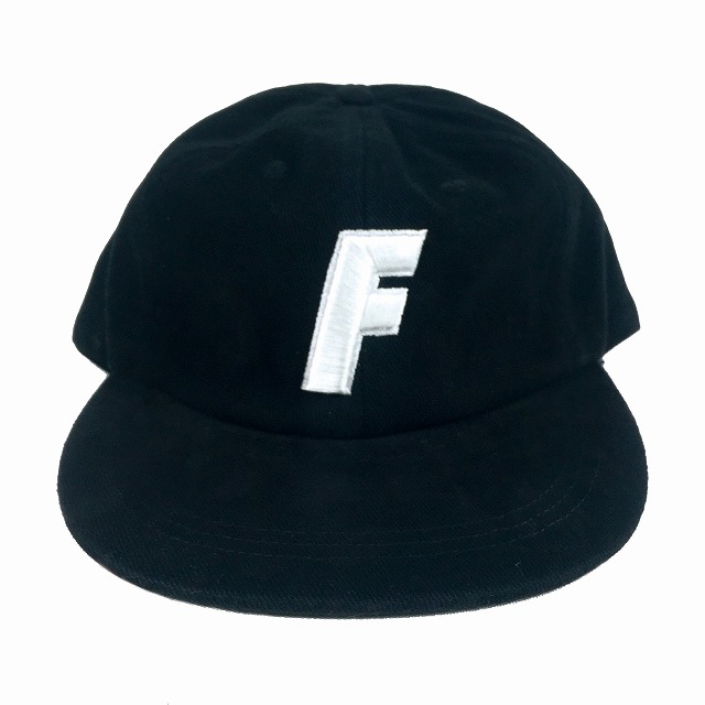 "F" Logo Ball Cap (Black)