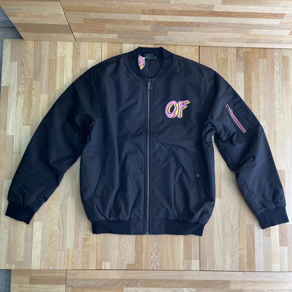 ODD FUTURE　MA-1 Style JACKET/ BLACK