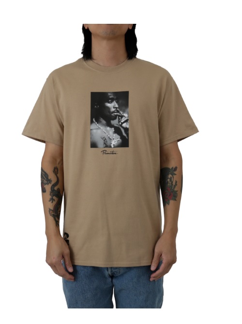 Primative 2Pac T-Shirt/ SANDベージュ