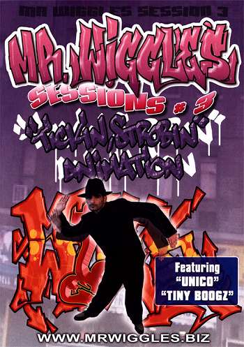Mr Wiggles Sessions 3 Ticking Strobing Animation DVD
