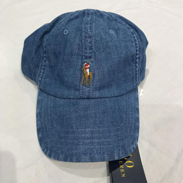 POLO RALPH LAUREN CAP/DENIM BLUE