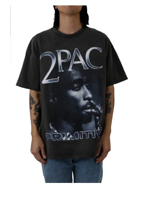 Primitive ２Pac T-Shirt/ ブラック