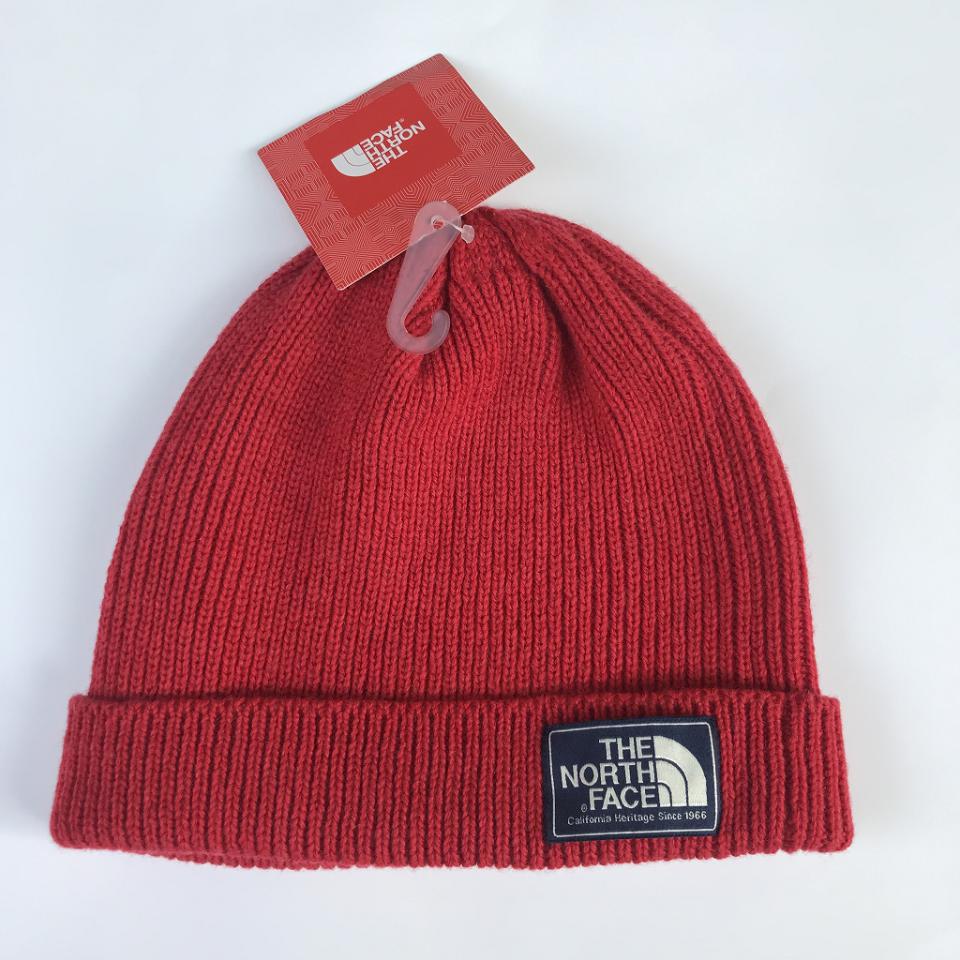 THE NORTH FACE BEANIE/RED