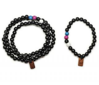 GoodWood, Necklace & Bracelet Set - Berry