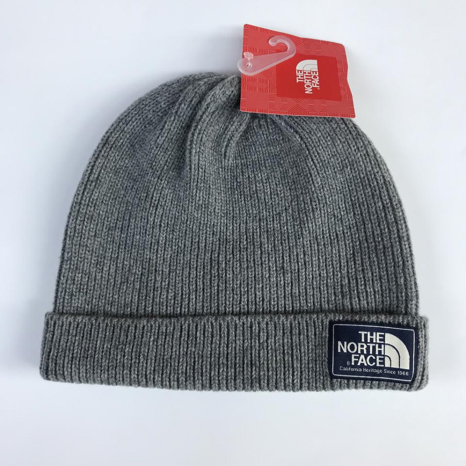 THE NORTH FACE BEANIE/GRAY